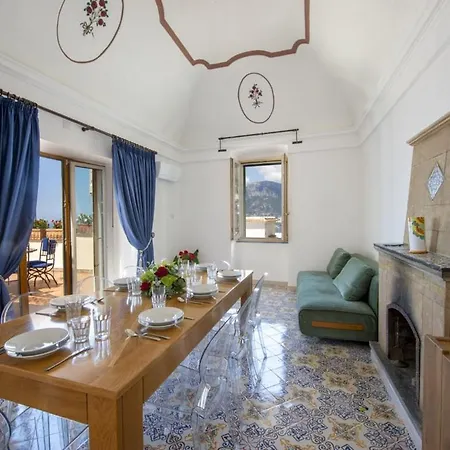 Torretta And Pool And Lift Villa Praiano